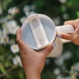 Stanley Quencher 1.18 L Krem Pipetli Termos Bardak Stanley Quencher 1.18 L Krem Pipetli Termos Bardak