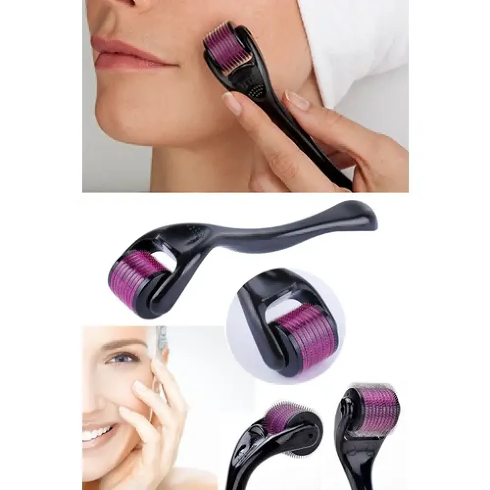 Dermaroller 540 İğneli 0.5 Mm Cilt Yüz Bakım Seti Dermaroller 540 İğneli 0.5 Mm Cilt Yüz Bakım Seti
