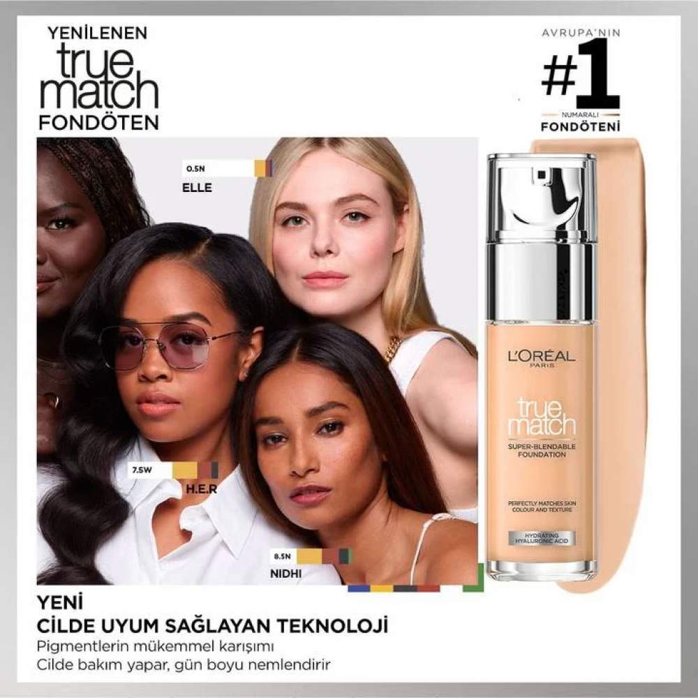 Loreal Paris True Match 2R Rose Vanilla 30 ml Fondöten Loreal Paris True Match 2R Rose Vanilla 30 ml Fondöten