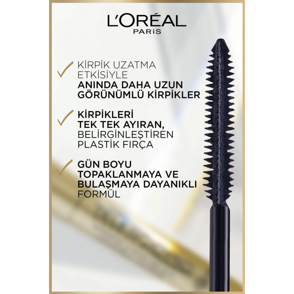 Loreal Paris Telescopic Gold Black Maskara Loreal Paris Telescopic Gold Black Maskara