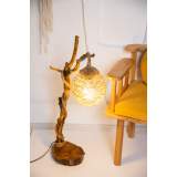 Dekoratif El Yapımı Top Masa Lambası Abajur