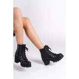 Lisinya948 Bağcıklı Fermuarlı Ortopedik Taban Suya ve Soğuğa Dayanıklı Topuklu Cilt Kadın Bot ST Siyah Lisinya948 Bağcıklı Fermuarlı Ortopedik Taban Suya ve Soğuğa Dayanıklı Topuklu Cilt Kadın Bot ST Siyah