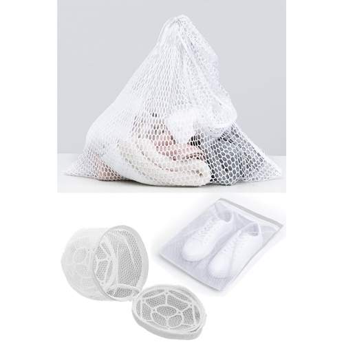 3lü Yıkama File Seti - Ayakkabı Filesi-Plastik Aparatlı Sütyen Yıkama- Çamaşır Yıkama Filesi 3lü Yıkama File Seti - Ayakkabı Filesi-Plastik Aparatlı Sütyen Yıkama- Çamaşır Yıkama Filesi