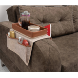 Çok Amaçlı Deri Şeritli Cepli Koltuk Kenarı Düzenleyici 03938