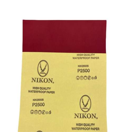 Nikon 2500S Otomotiv Su Zımparası 2500 Kum Nikon 2500S Otomotiv Su Zımparası 2500 Kum