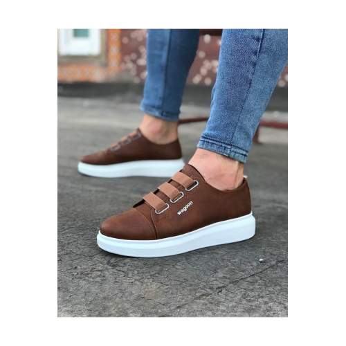 Taba Kalın Taban Casual Erkek Ayakkabı Taba Kalın Taban Casual Erkek Ayakkabı