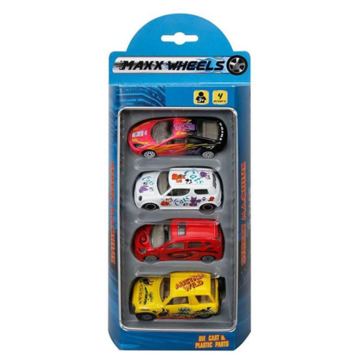 PT-2050 - MAXX WHEELS 4LU ARAC SETI (Lisinya) PT-2050 - MAXX WHEELS 4LU ARAC SETI (Lisinya)