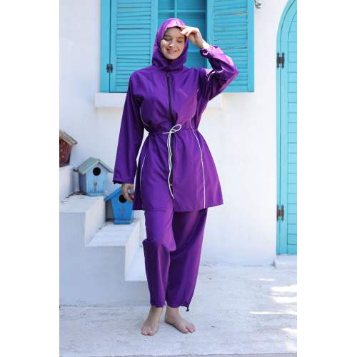 Paraşüt Kumaş Haşema Mor Paraşüt Kumaş Haşema Mor