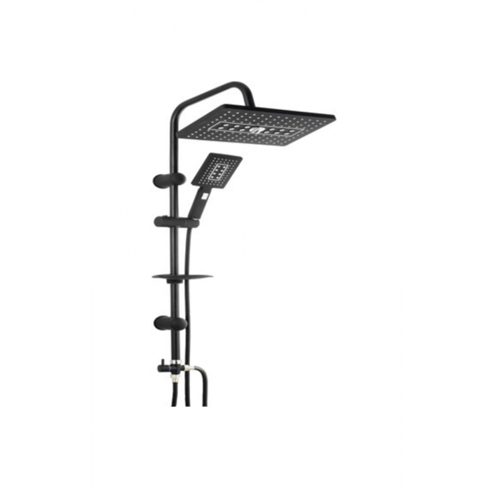 Lüks Robot Duş Seti Mat Siyah Dikdörtgen | Çok Fonksiyonlu Yağmur Robot Duş Sistemi Siyah Lüks Robot Duş Seti Mat Siyah Dikdörtgen | Çok Fonksiyonlu Yağmur Robot Duş Sistemi Siyah