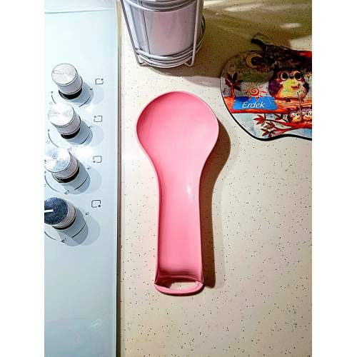 Kaşık Kepçe Altlığı - Pembe Kaşık Kepçe Altlığı - Pembe