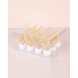 Dekoratif Led Lamba Metal Kaliteli Hediyelik  2 Adet (Lisinya)