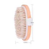 Parlak Ve Pürüzsüz Görünüm Sağlayan %100 Doğal At Kılı Selülit Fırçası (özel Kutulu)