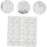 Ekstra Metalize Gümüş Renk Disko Dikdörtgen Kesim Kapı Perdesi Dekorasyon 1x2 Metre Ekstra Metalize Gümüş Renk Disko Dikdörtgen Kesim Kapı Perdesi Dekorasyon 1x2 Metre