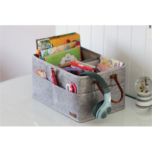 3 Gözlü Deri Şeritli Çok Amaçlı Düzenleyici Organizer Kutu Keçe Sepet 03860 3 Gözlü Deri Şeritli Çok Amaçlı Düzenleyici Organizer Kutu Keçe Sepet 03860