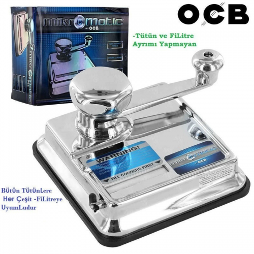 Ürün Kesme Makinası Çelik Ocb Micro Matic Duo Orjinal Ürün Kesme Makinası Çelik Ocb Micro Matic Duo Orjinal