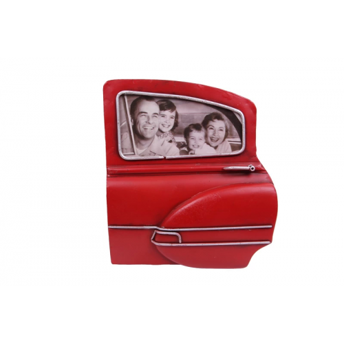 Vintage Tasarım Dekoratif Metal Çerçeve Araba Kapısı Temalı Vintage Tasarım Dekoratif Metal Çerçeve Araba Kapısı Temalı