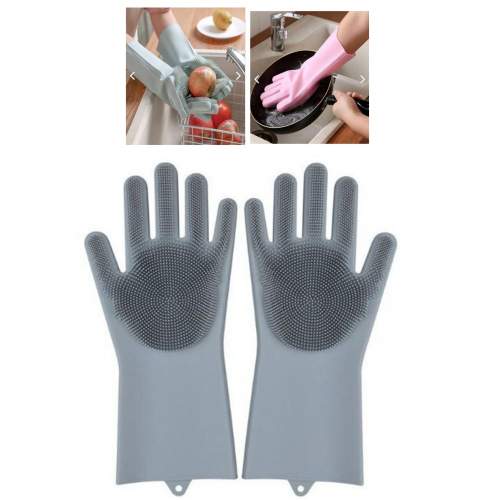 Silikon Bulaşık Yıkama Eldiveni Sihirli Eldiven Silikon Bulaşık Yıkama Eldiveni Sihirli Eldiven
