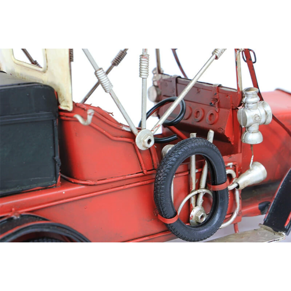 Vintage Tasarım Dekoratif Metal  Araba