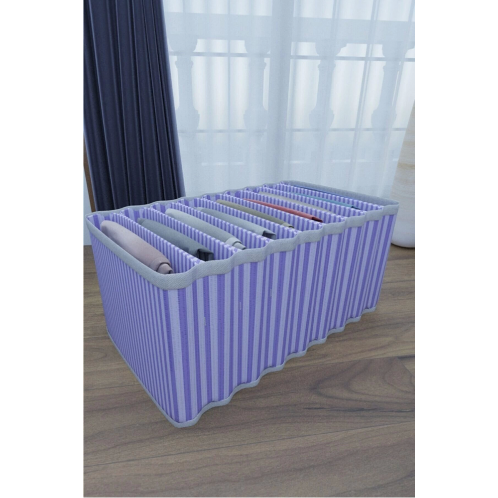 8 Bölmeli Dolap Ve Çekmece Içi Düzenleyici Akordiyon Organizer L-00517 (3 Adet) 8 Bölmeli Dolap Ve Çekmece Içi Düzenleyici Akordiyon Organizer L-00517 (3 Adet)