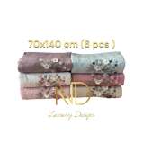 NH Mimoza Fitilli 6lı havlu 70X140cm