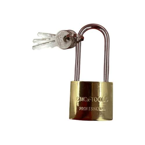 CMC 32 mm Uzun Sarı Asma Kilit CMC 32 mm Uzun Sarı Asma Kilit