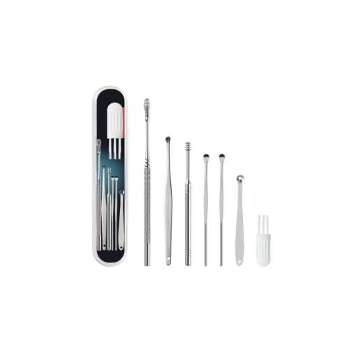 Spiral Kulak Temizleme - Paslanmaz Çelik Temizleme Seti Spiral Kulak Temizleme - Paslanmaz Çelik Temizleme Seti