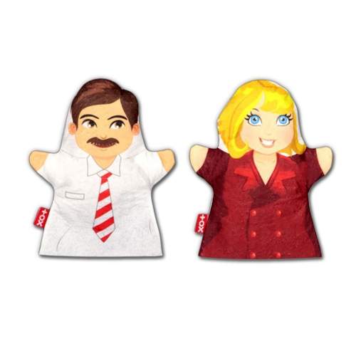 2 Parça Ebeveyn El Kukla Set , Eğitici Oyuncak 2 Parça Ebeveyn El Kukla Set , Eğitici Oyuncak