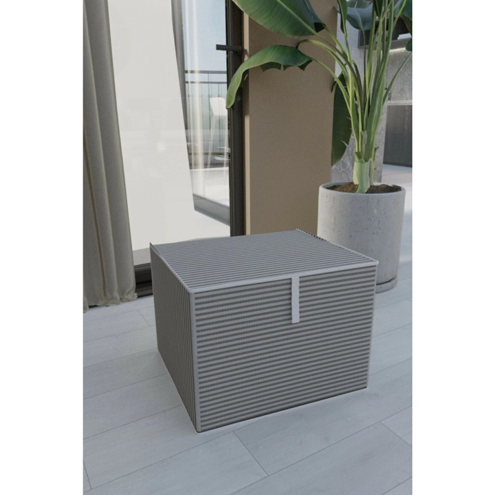 Çok Amaçlı Düzenleyici Kutu Organizer Cırt Cırtlı Hurç Maxi Boy 30cm X 40cm X 50cm (1 Adet) 7644 Çok Amaçlı Düzenleyici Kutu Organizer Cırt Cırtlı Hurç Maxi Boy 30cm X 40cm X 50cm (1 Adet) 7644