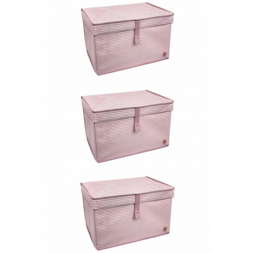 Çok Amaçlı Düzenleyici Kutu Organizer Cırt Cırtlı Hurç Mega Plus Boy 40cm X 30cm X 70cm (3 Adet)