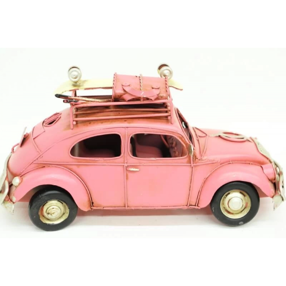 Vintage Tasarım Dekoratif Metal Araba
