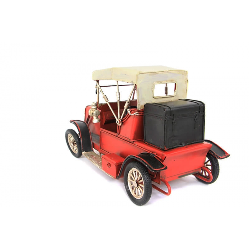 Vintage Tasarım Dekoratif Metal  Araba