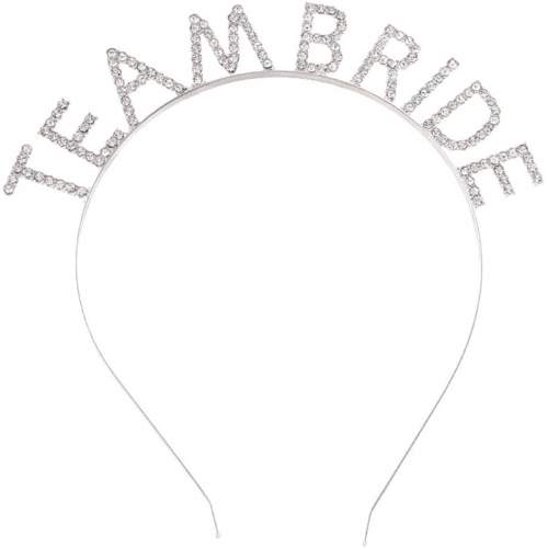 Gümüş Kaplama Kristal Taşlı Team Bride Taç 16x17 cm Gümüş Kaplama Kristal Taşlı Team Bride Taç 16x17 cm