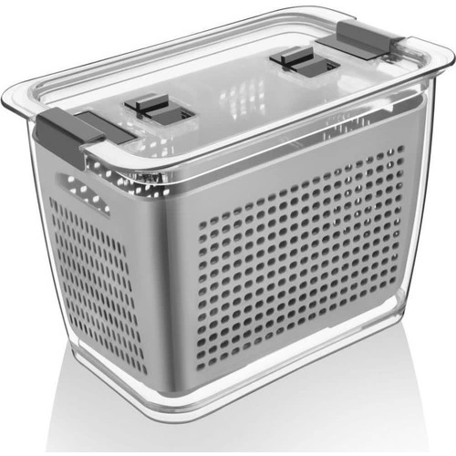 Lossa Süzgeçli Ve Bölmeli Organizer Meyve Sebze Saklama Kabı 9 Lt Lossa Süzgeçli Ve Bölmeli Organizer Meyve Sebze Saklama Kabı 9 Lt