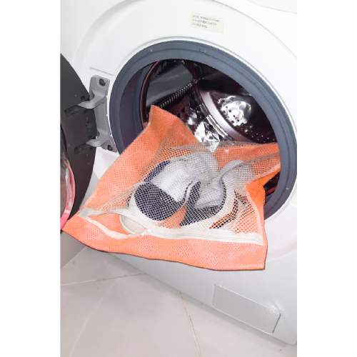 Turuncu - Fermuarlı - Hassas Çamaşır Terlik Ayakkabı Yıkama Filesi Büyük Boy Turuncu - Fermuarlı - Hassas Çamaşır Terlik Ayakkabı Yıkama Filesi Büyük Boy