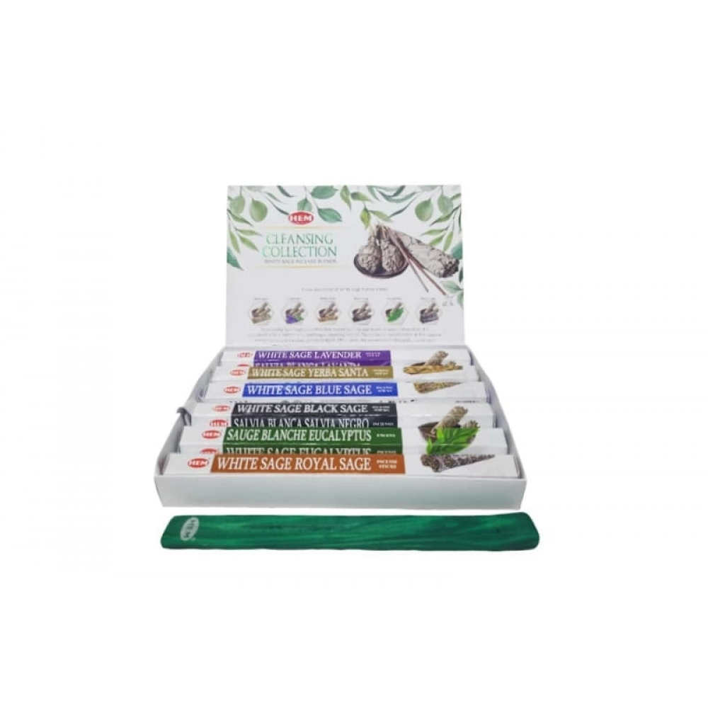 White Sage Cleansing Collection Hexa Tütsü Oda Kokusu Gift Pack
