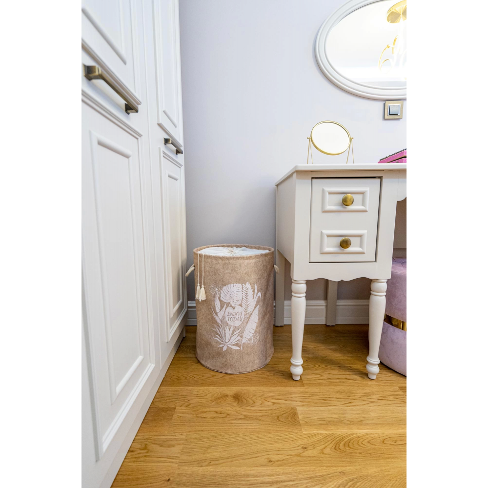 Torbalı Ve Kulplu Püskül Detaylı Düzenleyici Çok Amaçlı Organizer Keçe Sepet -03631 Torbalı Ve Kulplu Püskül Detaylı Düzenleyici Çok Amaçlı Organizer Keçe Sepet -03631