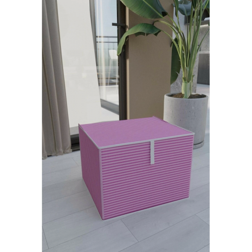 Çok Amaçlı Düzenleyici Kutu Organizer Cırt Cırtlı Hurç Maxi Boy 30cm X 40cm X 50cm (3 Adet) 7644