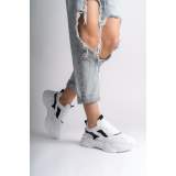 Lisinya948 Bağcıklı Ortopedik Taban Triko Detaylı Kadın Spor Ayakkabı BT Beyaz/Siyah Lisinya948 Bağcıklı Ortopedik Taban Triko Detaylı Kadın Spor Ayakkabı BT Beyaz/Siyah