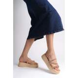 Lisinya948 Düz Topuklu Şeritli Taşlı Kalın ve Ortopedik Taban Kadın Terlik TT Ten Lisinya948 Düz Topuklu Şeritli Taşlı Kalın ve Ortopedik Taban Kadın Terlik TT Ten