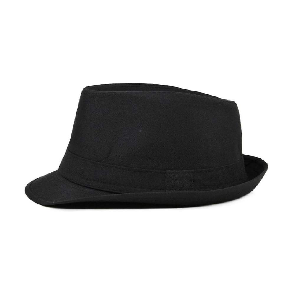 Çocuk Boy Siyah Kumaş Fötr Şapka Gösteri Şapkası Michael Jackson Şapkası 54 No Çocuk Boy Siyah Kumaş Fötr Şapka Gösteri Şapkası Michael Jackson Şapkası 54 No