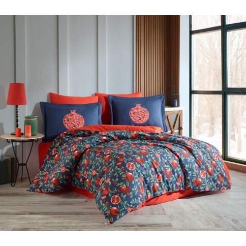 Çift Kişilik Poplin Nevresim Plenty Kırmızı Çift Kişilik Poplin Nevresim Plenty Kırmızı