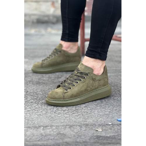 Haki Süet Günlük Erkek Casual Ayakkabı Haki Süet Günlük Erkek Casual Ayakkabı