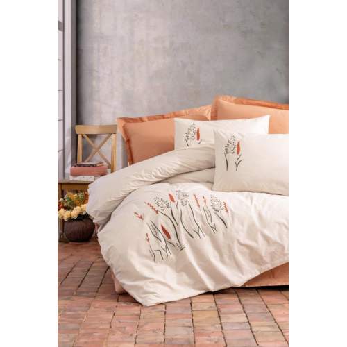 Ranforce Çift Kişilik Nevresim Takımı Maia Karamel Ranforce Çift Kişilik Nevresim Takımı Maia Karamel