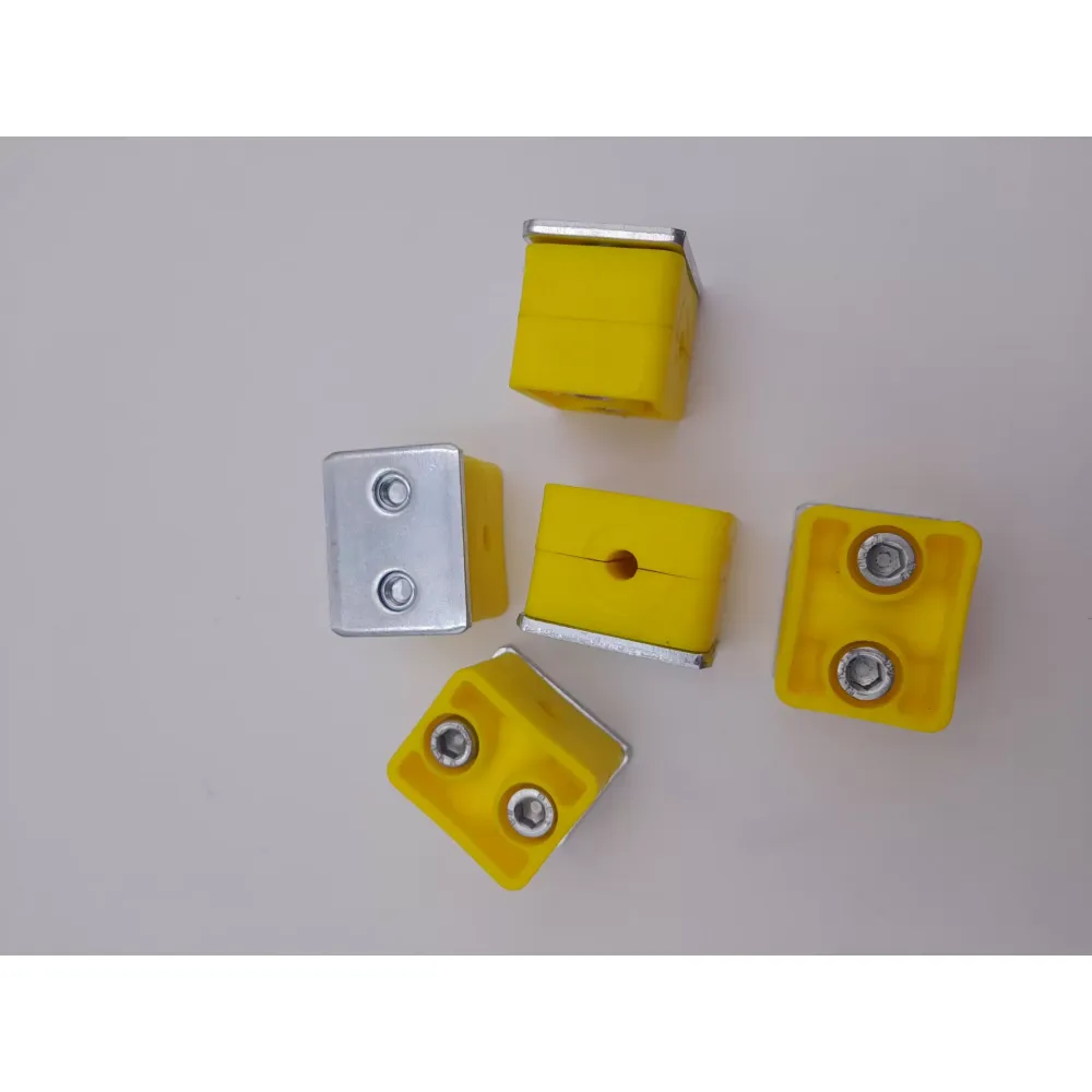 Tek Lama Çift Vida Hidrolik Boru Kelepçesi 10mm (Lisinya)