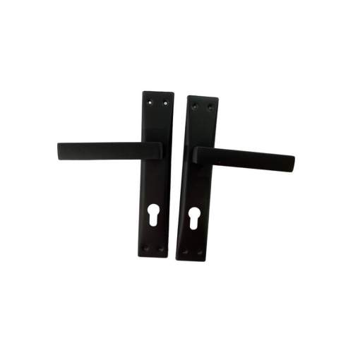 Adil Riva Mat Siyah Yale Kapı Kolu Adil Riva Mat Siyah Yale Kapı Kolu