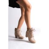 Lisinya948 Bağcıklı Fermuarlı Ortopedik Taban Suya ve Soğuğa Dayanıklı Topuklu Cilt Kadın Bot TT Ten Lisinya948 Bağcıklı Fermuarlı Ortopedik Taban Suya ve Soğuğa Dayanıklı Topuklu Cilt Kadın Bot TT Ten