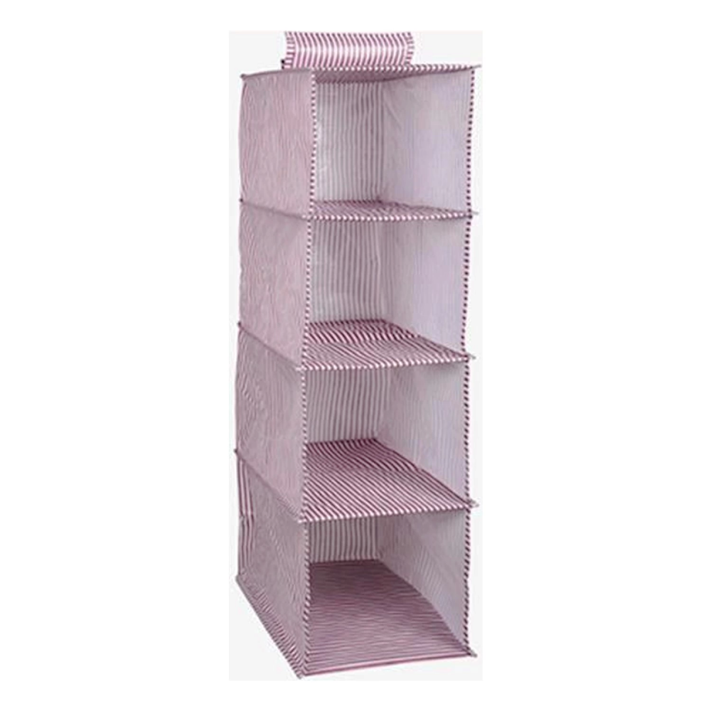 Dolap İçi Düzenleyici Katlanabilir Çok Amaçlı 4 Bölmeli Çizgili Bez Organizer (mavi) Dolap İçi Düzenleyici Katlanabilir Çok Amaçlı 4 Bölmeli Çizgili Bez Organizer (mavi)