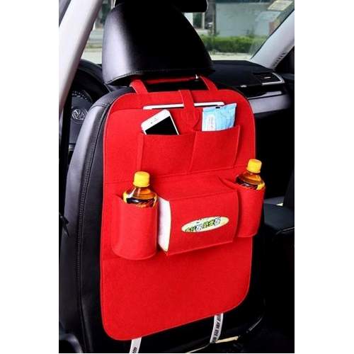 Araç Koltuk Arkası Koruyucu Kılıf Organizer 7 Cepli - Kırmızı Araç Koltuk Arkası Koruyucu Kılıf Organizer 7 Cepli - Kırmızı