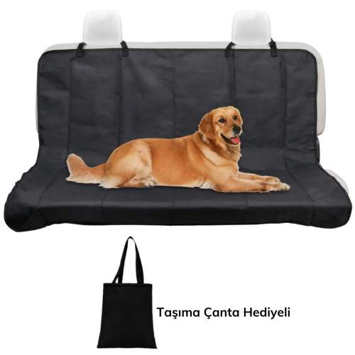 Araç Oto Arka Evcil Hayvan Kirlilik Önleyici Koltuk Kılıfı Siyah Araç Oto Arka Evcil Hayvan Kirlilik Önleyici Koltuk Kılıfı Siyah