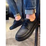 Günlük Ayakkabı T Siyah (Siyah Taban)